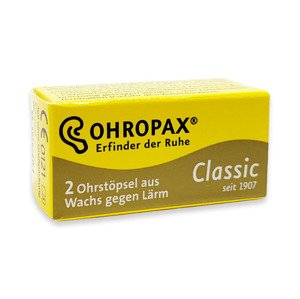 Ohropax Classic - 1 pár Voskové štuple do uší