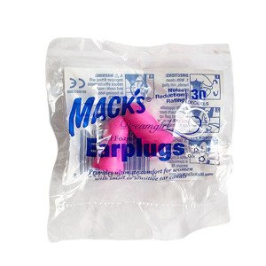 Mack's Dreamgirl Veľkosť balenia: 1 pár štuple pre menšie alebo užšie ušné kanále