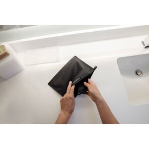 Matador toaletné puzdro na zips FlatPak™ Farba: Čierna