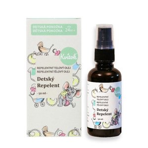 Kvitok Detský repelentný olej (50 ml)