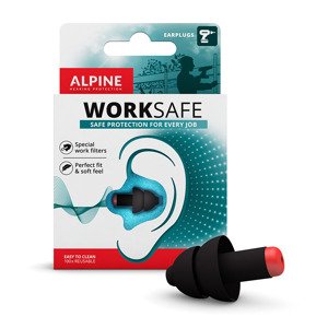 Alpine WorkSafe Štuple do uší proti hluku štuple do uší proti hluku