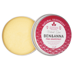 Ben & Anna Krémový dezodorant (45 g) – ružový grapefruit