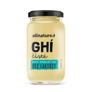Allnature GHI – 100 % maslový tuk 1000 ml