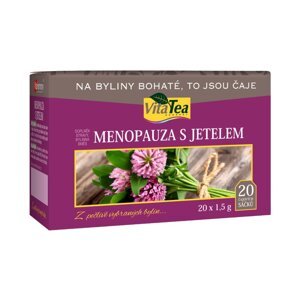 Čaj Menopauza s ďatelinou – 20 čajových vrecúšok