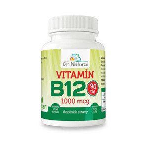 Dr.Natural Vitamín B12 1000 mcg 90 tbl. Výživový doplnok