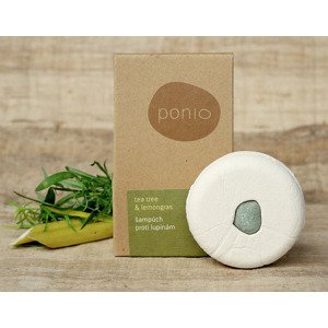 Ponio Tuhý šampón proti lupinám Tea Tree & Lemongras Hmotnosť šampónu: 60g