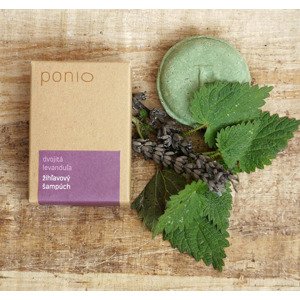 Ponio Tuhý žihľavový šampón Dvojitá levanduľa Hmotnosť šampónu: 30g