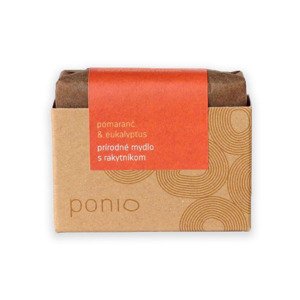 Ponio Pomaranč a eukalyptus s rakytníkom prírodné mydlo 100 g