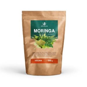 Allnature Moringa prášok RAW 200 g výživový doplnok