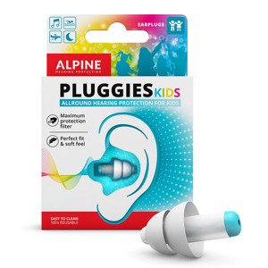 Alpine Pluggies Kids Detské štuple do uší Detské štuple do uší