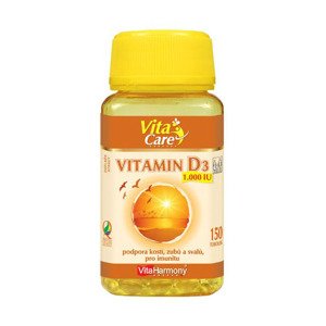 VitaHarmony Vitamín D3 1.000 m.j. (25 μg) - 150 tob. Výživový doplnok
