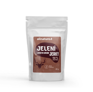 Allnature Jelenie jerky s divokým korením 25g