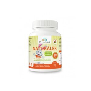 Dr. Natural hliva ustricovitá pre deti so šípkami 90 tabliet