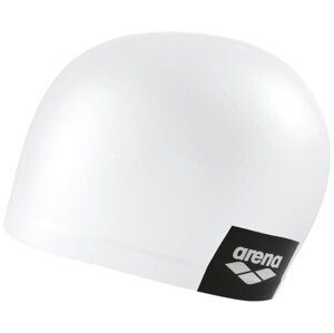 Arena Logo Moulded Cap – plavecká čiapka Farba: Biela