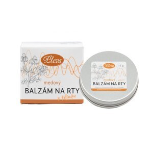 Pleva Medový balzam na pery v tégliku - 15g