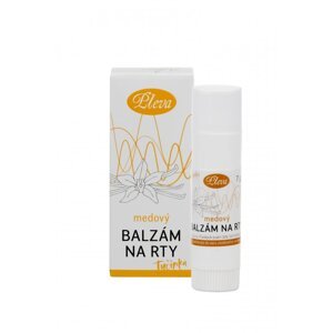 Pleva Medový balzam na pery s príchuťou vanilky - 7g