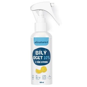 Allnature Biely ocot sprej 10% s vôňou citrónu 500 ml