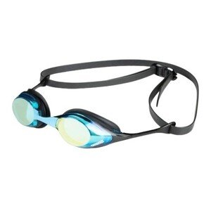 Arena Cobra Swipe Mirror Indoors – plavecké okuliare Farba: Modrá zrkadlová / čierna / čierna