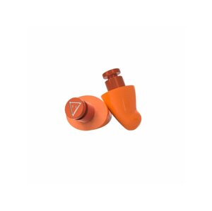 Flare Earshade® Aluminium Farba: Oranžová ergonomicky tvarované penové štuple do uší proti hluku