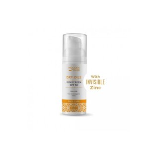 Opaľovací krém na tvár s nízkym komedogénnym indexom SPF 50 WoodenSpoon 50ml