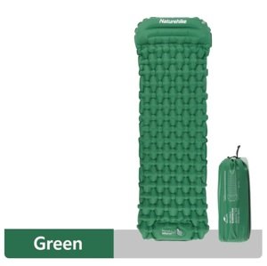 Naturehike FC-12 - nafukovacia ultraľahká karimatka so vstavanou pumpou 620g Farba: Tmavo zelená