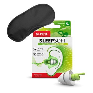 Alpine SleepSoft & Maska na oči na spanie