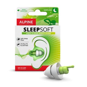 Alpine SleepSoft Štuple do uší na spanie