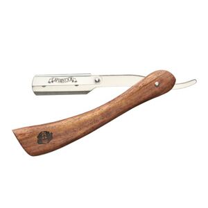 Captain Cook Shaving Razor Wooden Handle 04932 - britva na vymeniteľné žiletky, polovičná čepeľ