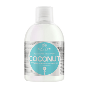 Kallos Coconut Shampoo - výživný šampón s kokosovým olejom, 1000 ml