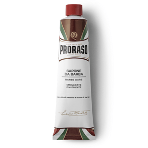 Proraso Shaving Cream tube Nourishing - výživný krém na holenie v tube pre tvrdé fúzy, 150 ml