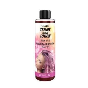 Venita Salon Anti-Yellow Color Revitalizing Lotion - tónovacia voda na vlasy, 200 ml PINK - ružová