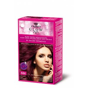 Kallos GLOW - farba na domáce použitie KALLOS GLOW krémová farba fialová č.566 40ml
