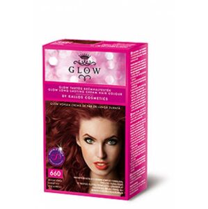 Kallos GLOW - farba na domáce použitie KALLOS GLOW krém. farba granát. červeň č. 660 40ml