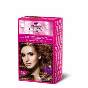 Kallos GLOW - farba na domáce použitie KALLOS GLOW krém. farba tician. červená č.740 40ml