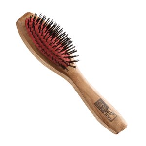 Eurostil Cushion Brush Nylon Wood Handle - kefy na rozčesávanie vlasov 01924 - Small - malá