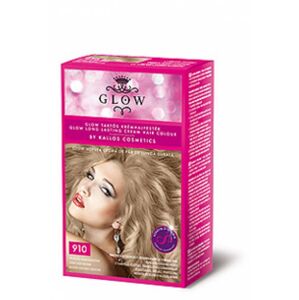 Kallos GLOW - farba na domáce použitie KALLOS GLOW krém. farba svetlo popolavá č. 910 40ml