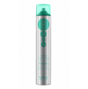 Kallos KJMN Keratin Hair Spray - extra-silne tužiaci lak s keratínom, 750 ml
