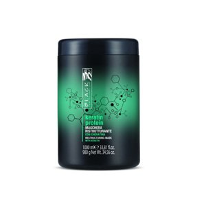 Black Keratin Protein Mask - regeneračná maska na vlasy, 1000 ml