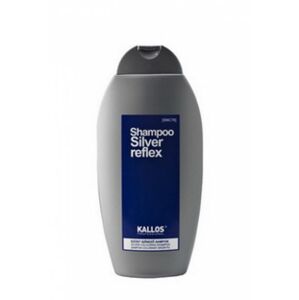 Kallos Silver Reflex Shampoo - šampón proti žltému nádychu blond vlasov, 350 ml