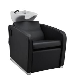 Super Salon Aston - kadernícky umývací box s elektricky ovládanou opierkou na nohy