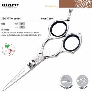 Kiepe THREE STARS Sensation 2260 - profesionálne kadernícke nožnice na kĺzavý strih 2260 / 5 "