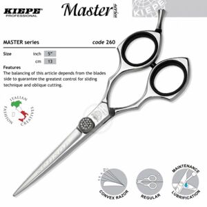 ​Kiepe FOUR STARS Master 260 Swarowski design - kadernícke nožnice na kĺzavé strihy 260 / 5 " Swarowski design