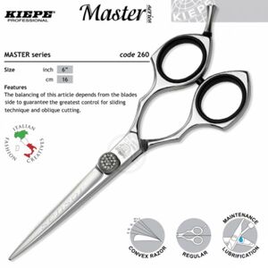 ​Kiepe FOUR STARS Master 260 Swarowski design - kadernícke nožnice na kĺzavé strihy 260 / 6 " Swarowski design