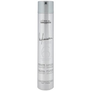 L'Oréal Professionnel Infinium Pure Strong - hypoalergénny lak na vlasy bez parfumácie so silnou fixáciou, 500 ml