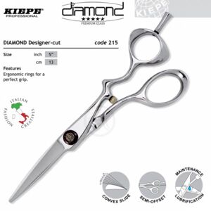 ​Kiepe THREE STARS Diamond Series 215 Designer - profesionálne kadernícke nožnice 215 / 5 " Designer