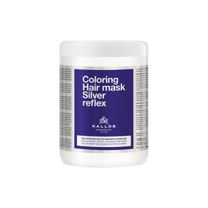 Kallos Silver Reflex Mask - maska proti nežiadúcemu žltému nádychu 1000 ml