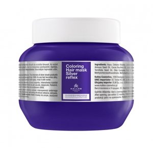 Kallos Silver Reflex Mask - maska proti nežiadúcemu žltému nádychu 275 ml
