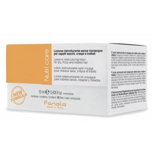 Fanola Nutri care Lotion - hydratačné ampule bez oplachovania 12 x 12 ml
