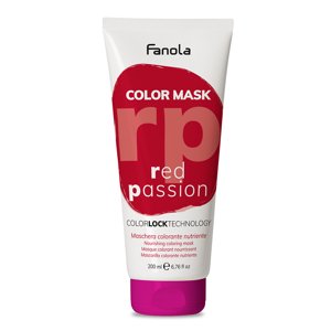 Fanola Color Mask - farebné masky Red Passion (červená), 200 ml