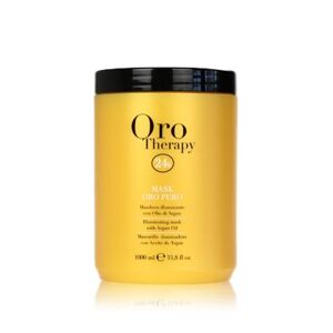 Fanola Oro Therapy mask Oro puro - regeneračná maska na vlasy s 24k zlatom 1000 ml